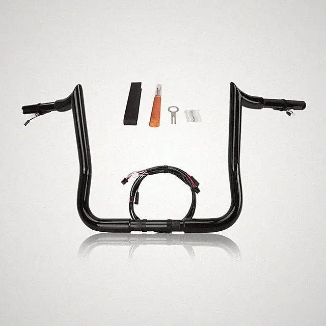 2016-2023 14" pre wired meathook bar Ape Hanger Handlebar 1 ¼" Compatible W