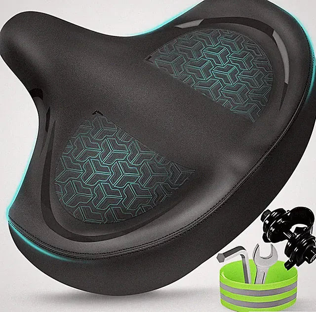 2024 New Noseless Bike Seat Cushion for Men & Women - Extra Padding & Comfort Wi