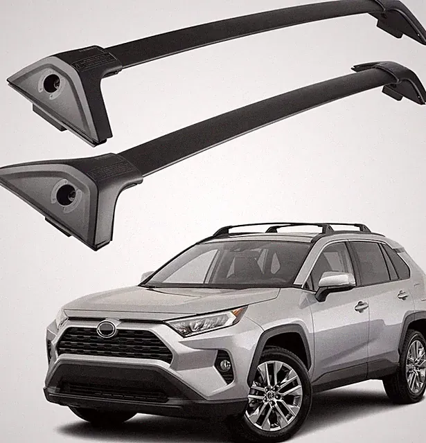 260LBS Roof Rack Aluminum Cross Bars for 2019 2020 2021 2022 2023 2024 RAV4 ....