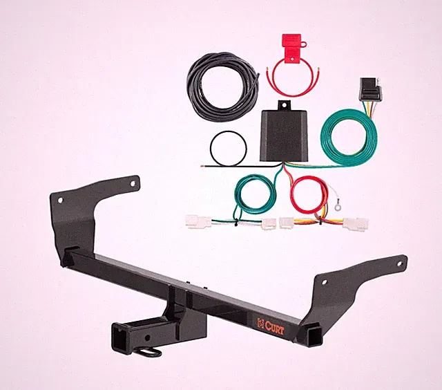 CURT Class 3 Trailer Hitch & Wiring Harness for 2019-2025 Toyota RAV4