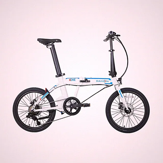 Dahon K-One E-Bike Hub Drive Lightweight Folding E-Bike (White)