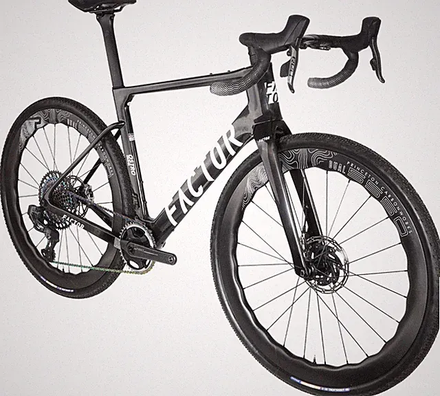 Factor Ostro Gravel 1x 12 Sp Carbon Disc Bike 56cm SRAM Red XX1 Power 2023/24