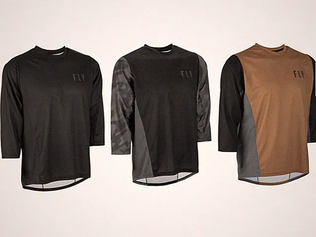 Fly Racing Men's MTB Bicycle Ripa 3/4 Sleeve Jersey Adult Sizes BMX Bicycle 2023