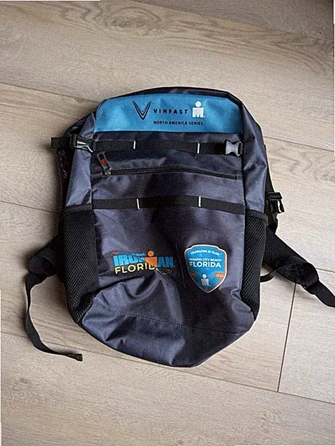 Ironman FLORIDA 2023 Triathlon Sports Backpack, swim bike run 140.6, Panama City