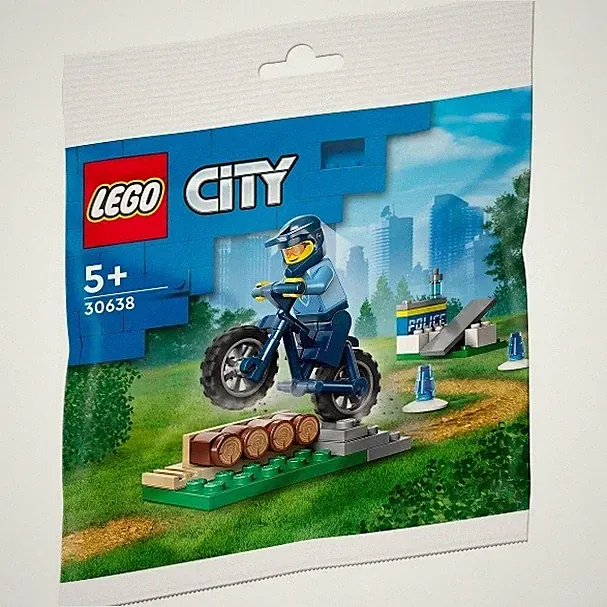 LEGO City Police Bicycle Training Poly Bag 30638 (SEALED)