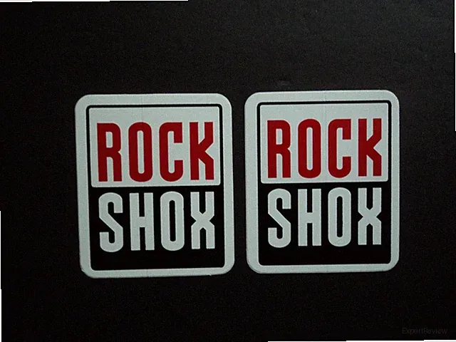 Lot Of 2 Rock Shox Bike Bicycle Cycle Decals Stickers Mountain Bike Parts