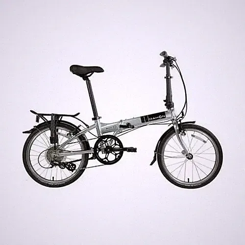 Mariner D8 Folding Bike (Brushed)