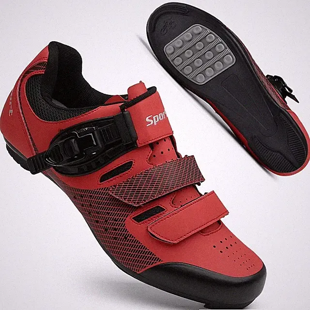 Men's Non Cleat Breathable Cycling Shoe Outdoor Triathlon Road Bicycle Shoes