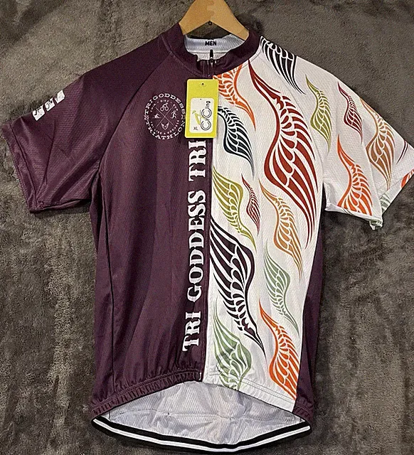 NWT 2023 Tri Goddess Triathlon Jersey Men’s XL