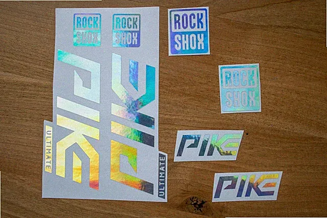 Rock Shox Pike 2020 ULTIMATE Mountain Bike Cycling Decal Sticker